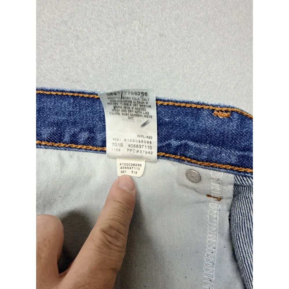 Levi's 550 Men's Relaxed Fit Jeans Blue - Size W40 X‎ L30